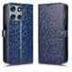 thumbnail image 4 of Funda Cartera Lunares Motorola Edge G56 5G con Tarjetero, Correa y Soporte Azul, 4 of 6