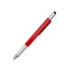 thumbnail image 5 of Herramienta De Pantalla Stylus Pen Con Nivel De Buja Multiherramienta Regla Destornillador 6 En 1 Rojo, 5 of 5