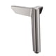 thumbnail image 4 of Patas para muebles de esquina, patas triangulares para muebles, repuesto de cama, elevador de muebles, patas de metal para muebles, patas para sofá, t Plata 10cm, 4 of 5