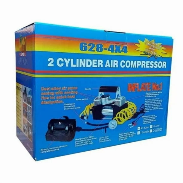 Mini Compresor De Aire 2 Cilindros
