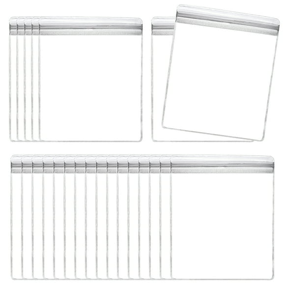 Bolsas de Joyería Uxcell PVC Transparentes 2.4 x 3.1 Inch Self Seal 100 Piezas