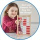 thumbnail image 3 of Mini Rekenrek de madera Abacus hand2mind de 100 cuentas para niños, 3 of 6