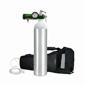 Topmedic - Cilindro De Oxígeno Portátil 168 Litros Kit Adulto