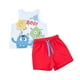 thumbnail image 1 of Conjunto Bebe Niño Short y Polera Tank Blanco Corona, 1 of 5