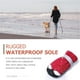 thumbnail image 4 of Zapatos para perros para pavimento caliente, botas para perros medianos y grandes, botines impermeables para perros con suela antideslizante y protectores de patas, 4 unidades, 4 of 6
