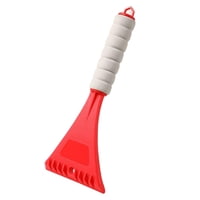 Ioensy - Raspador De Nieve Para Automóvil Con Mango De Espuma Frost Snow Para Auto Car Snow Remover Red