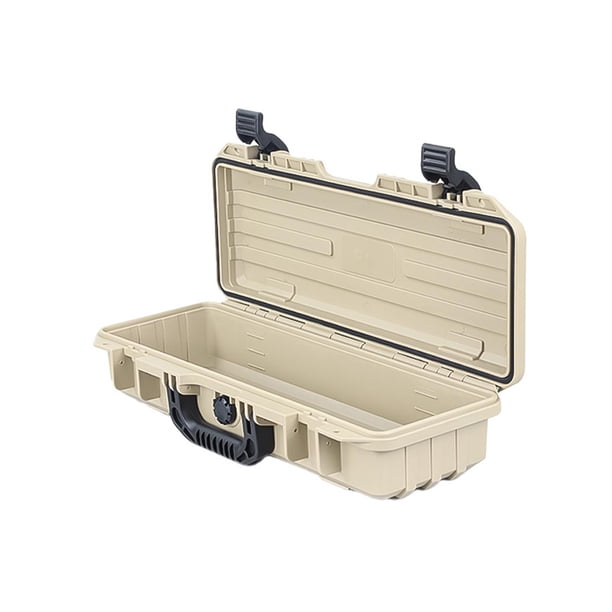 Caja de herramientas Almacenamiento de herramientas manuales Baúles portátiles para automóviles Banco de trabajo doméstico multipropósito Reparaciones caja de herramientas de color caqui