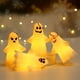 thumbnail image 2 of 1pc Realistic Ghost Tealights with Flickering LED Flameless Candles - Perfect for Halloween, Thanksgiving, and Home Decor, 2 of 4