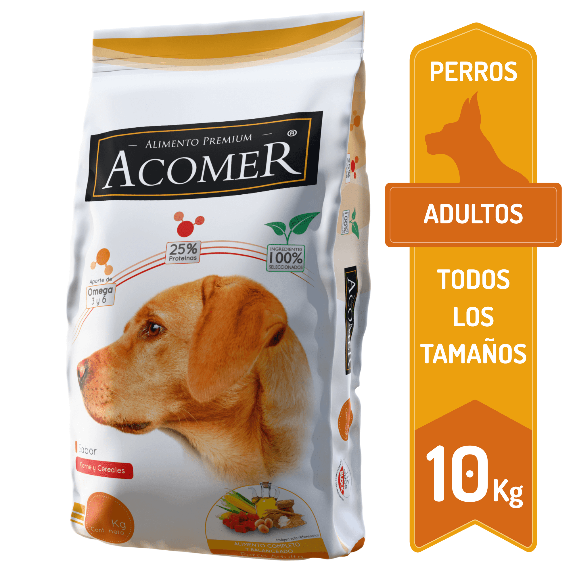 Acomer - Alimento Para Perro Adulto 10 Kg