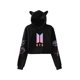 thumbnail image 1 of BTS Surrounding Support Cat Ears Crop Sweater, 1 of 5