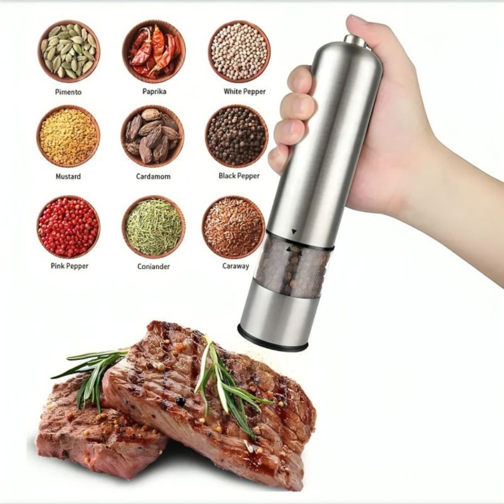 Movi - Molinillo Electrico Para Sal Y Pimienta