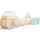 thumbnail image 1 of Tienda de campaña SISTICKER 3 en 1 para niños con piscina de bolas y túnel de juego, 1 of 3