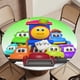 thumbnail image 5 of Bob El Tren theme Fitted Round Tablecloths Elastic Edged Table Covers Waterproof Table Cloth For Kitchen Holiday Party Tables Decor 120cm, 5 of 6
