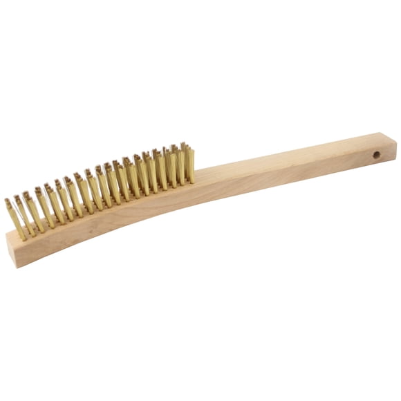 Abrasives Brush Research Wire Scratch Cepillo de latón, paquete de 12