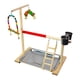thumbnail image 3 of Soporte De Percha De Loro Para Mascotas, Ligero De Madera Para Entrenamiento De Cacatúa, Escalada, 3 of 6