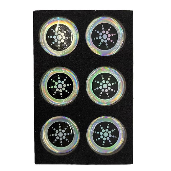 Pegatinas protectoras XH-Carpet EMF Blocker para teléfonos móviles (6 unidades)
