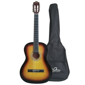 Sevillana - Guitarra Clásica 39 Con Funda/Alma Sunburts