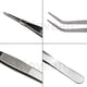 thumbnail image 4 of Pinzas de cocina Tangoowal de precisión, 3 piezas de acero inoxidable, ideales para cocinar, medicina y belleza (6,3 pulgadas), 4 of 6