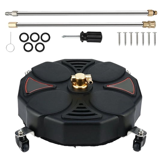 Wswqop - Limpiador De Superficies De 13'' Limpiador De Superficies De Lavadora A Presión Resistente De 2500 Psi Para Parque