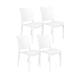thumbnail image 1 of Pack 4 Sillas de Terraza Polipropileno - Blanco, 1 of 3