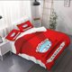 thumbnail image 1 of 3pcs Zakho Red Badge Duvet Cover Set - Bedding Duvet Cover Suitable for Bedroom Decor And RV Bedding, 1 of 1