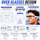 thumbnail image 3 of Gafas de Seguridad Green Spring Pack de 2 Anti-empañante para Usar Sobre Gafas, 3 of 8