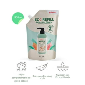 Pigeon - Botanical Baby Head & Body Wash 900Ml Refill
