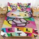 thumbnail image 2 of Hello Kitty Patterns Comforter Twin SizeComforter Set for Kids Girls3Pcs Bedding Set Printed Comforter with 2 PillowcasesDown AlternativeSoft and Lightweight Bed Sheets, 2 of 5