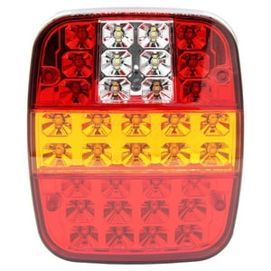 Thunder - Farol Trasero 23 Led Ford Cargo 12/24V Derecho Blanco