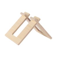 Ioensy - Estacionamiento Para Bicicletas De Equilibrio Para Niños De 10 A 12 Pulgadas, Soporte Desmontable, Color Madera