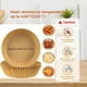 thumbnail image 4 of 50pcs/100 Pcs Special Paper For Air Fryers, Double Sided Silicone Oil, High-quality Disposable Paper Liner, Non Stick Circular Disposable Liner, Baking Paper Oil Resistant, Food Grade Parchment, For, 4 of 4