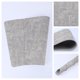 thumbnail image 2 of REGALWOVEN Juego de 6 Manteles de Cuero Sintético para Mesa de Comedor, Resistentes al Calor Lavables, Gris Claro 19*12in, 2 of 7