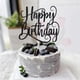 thumbnail image 2 of Decoración de tarta Ruscalin para fiesta de cumpleaños, color negro, 2 of 8