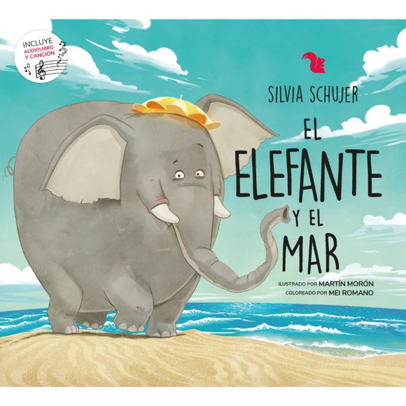 Libro cachorros de cuento - el elefante y el mar