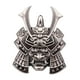 thumbnail image 2 of Etiqueta de Coche SUV, Calcomanía de Máscara Samurai en 3D, Plateado, 2 of 3