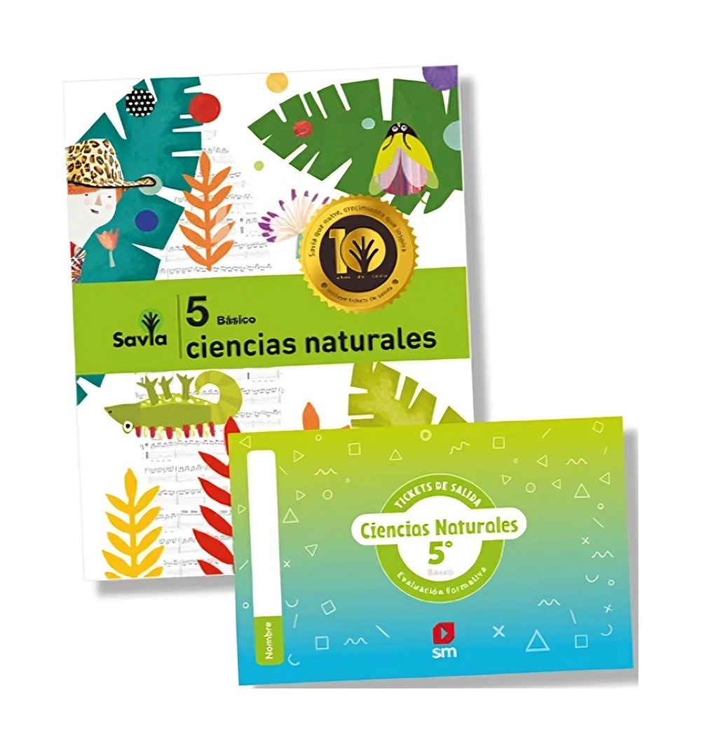 Top10Books - Pack Ciencias Naturales 5° Savia