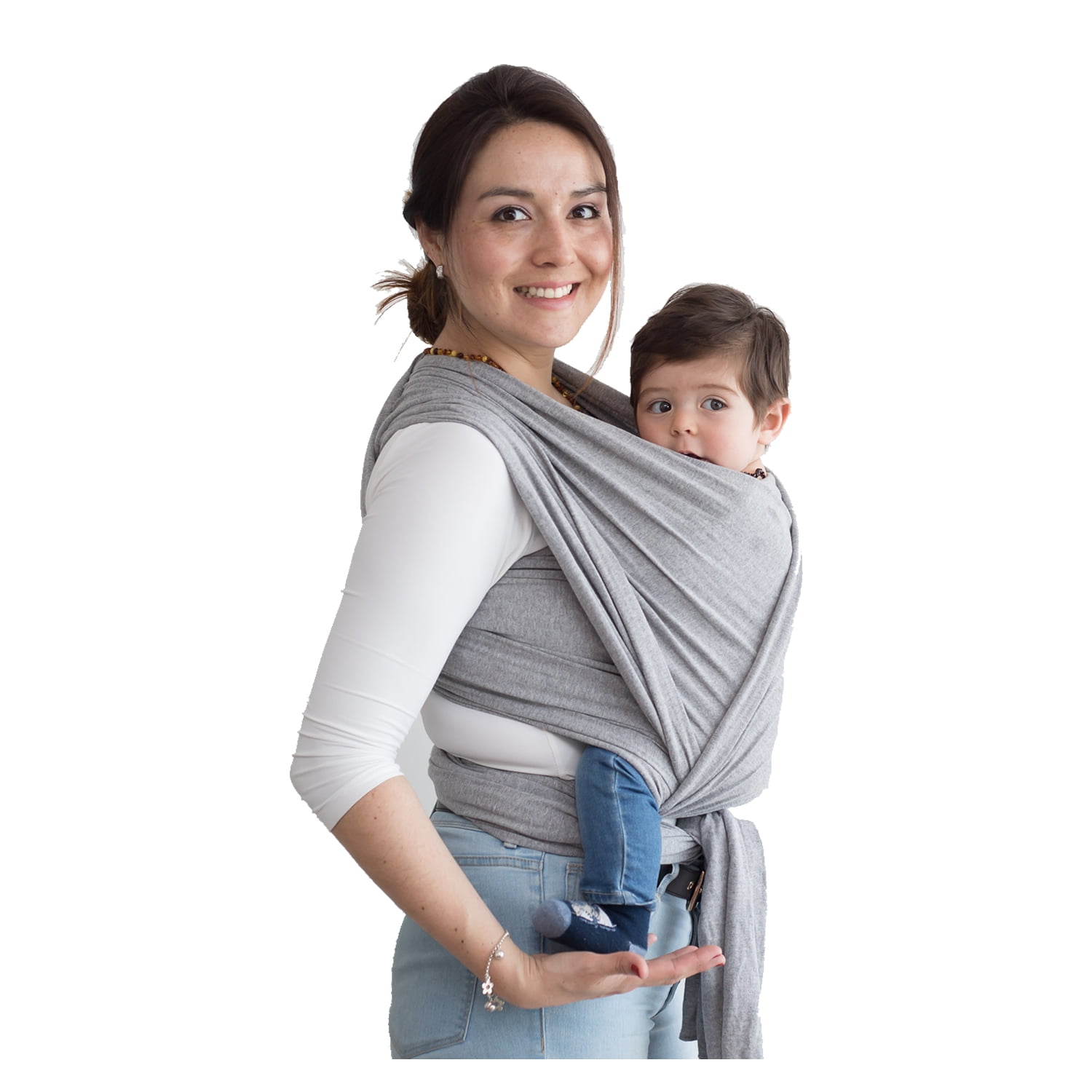 Canguamor - Fular Semielasticado Gris