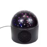 Disparo - Lampara Parlante Usb Proyector Giratoria Luna Estrellas