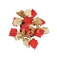 thumbnail image 3 of Anillos Para Velas Navideñas, Coronas, Hojas De Arce, Anillos Para Velas Para Porche, Estilo Granja, Color Rojo, 3 of 5