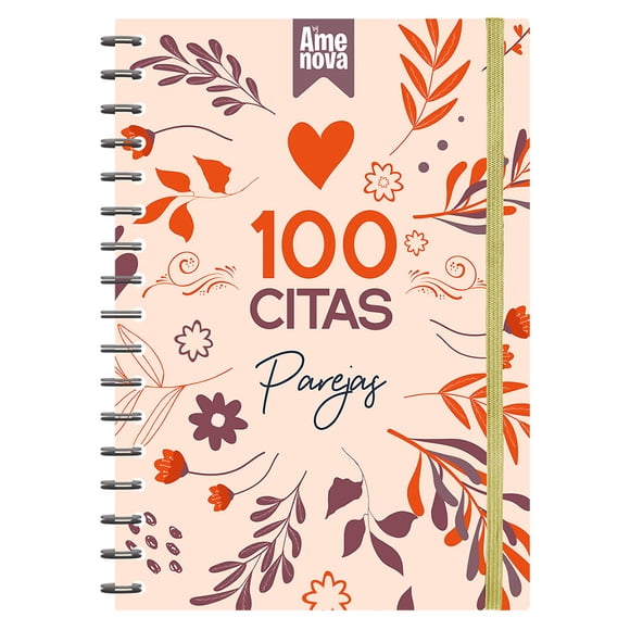 Agenda 100 citas Parejas diseño "Autum"