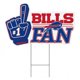 thumbnail image 1 of Cartel de jardín Proformance Home Buffalo Bills #1 fan, 1 of 8