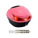 thumbnail image 4 of Caja de almacenamiento trasera para motocicleta, baúl para motocicleta, multiusos, organizado, para bicicleta eléctrica, baúl trasero para motocicleta rosa, 4 of 5