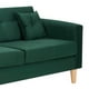 thumbnail image 4 of Sofa New Retro 3c Felpa 05 Verde Botella, 4 of 6