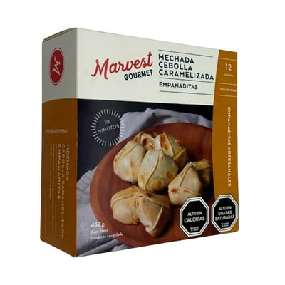 Empanaditas Carne Mechada Cebolla 432 G Marvest