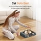 thumbnail image 3 of Cama ortopédica para perros NANUYA, lavable, impermeable, gris oscuro, 3 of 7