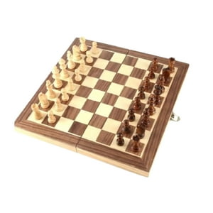 Tomasstore - Ajedrez Madera Gran Calidad 40X40 Cm Excelente Ajedrez