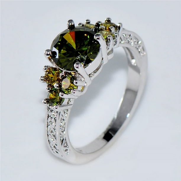 Stunning 18k Gold Plated Promise Ring with Sparkling Zircon Inlay - Perfect for Engagement, Wedding, and Evening Parties