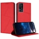 thumbnail image 1 of Funda Cartera Magnética para TCL 40 XL Protección Antichoque con Ranuras Rojo, 1 of 6