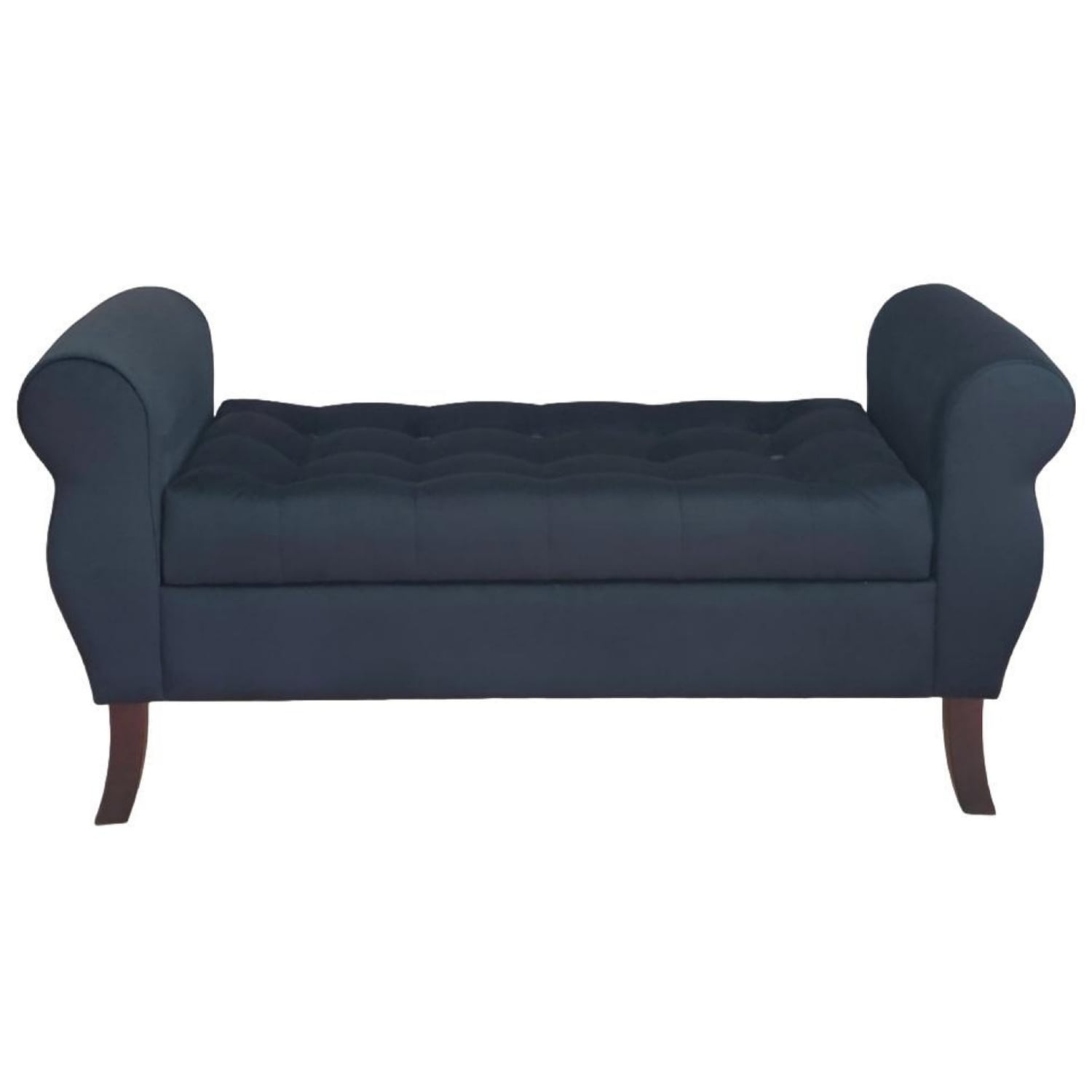 Tapiceria Moderna - Banqueta Baul Diva Color Negro