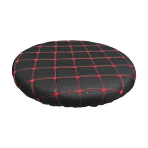 Genérico - Funda Para Taburete De Bar Redondo, Suave, Antideslizante, Moderna, Para Silla De Oficina Y Hogar, Color Negro